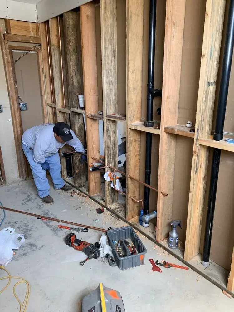 Commercial rough-in plumbing for Gas Line Repair in Government Hil